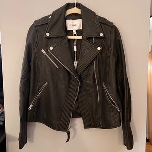 NWT Derek Lam 10 Crosby Leather Jacket